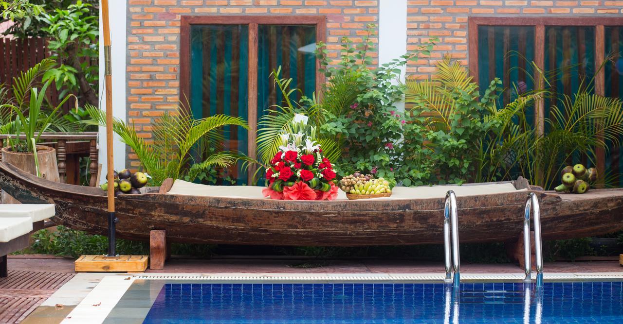 Malu Khmer Villa Siem Reap Esterno foto