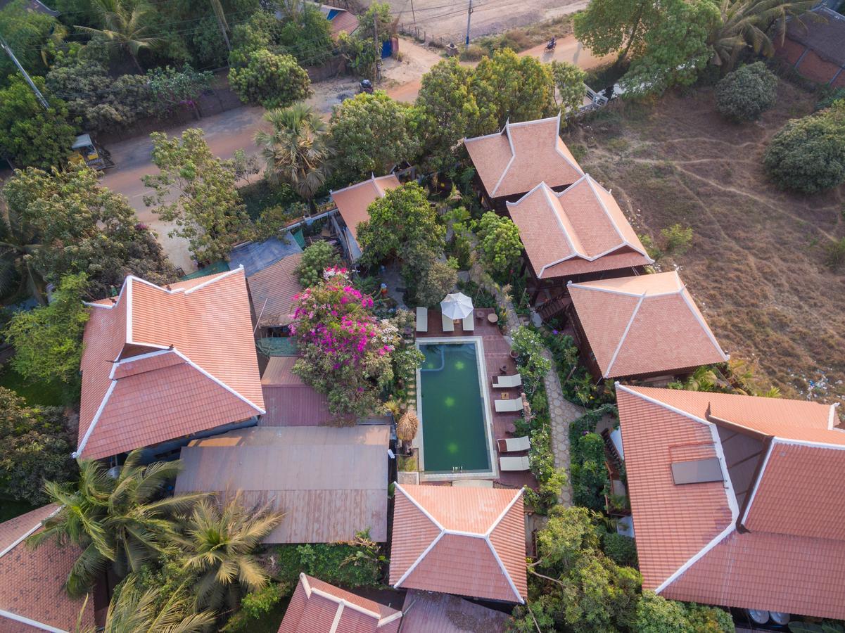 Malu Khmer Villa Siem Reap Esterno foto