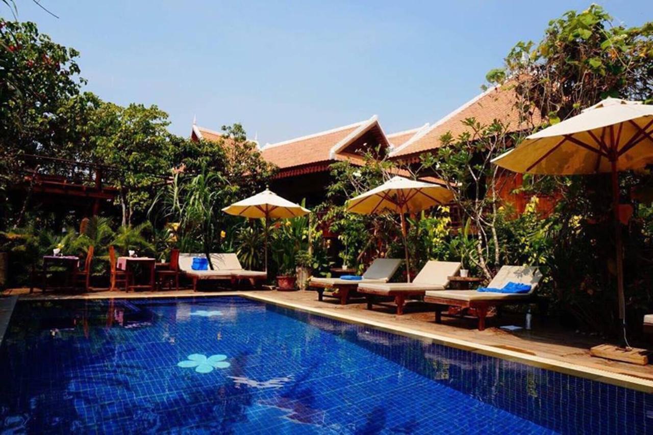 Malu Khmer Villa Siem Reap Esterno foto