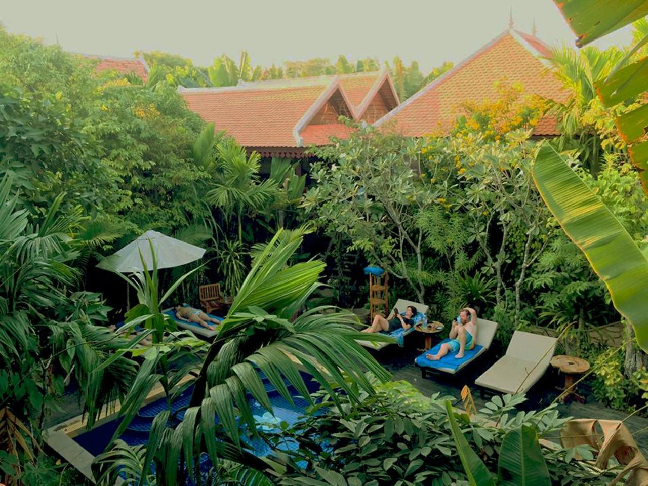 Malu Khmer Villa Siem Reap Esterno foto