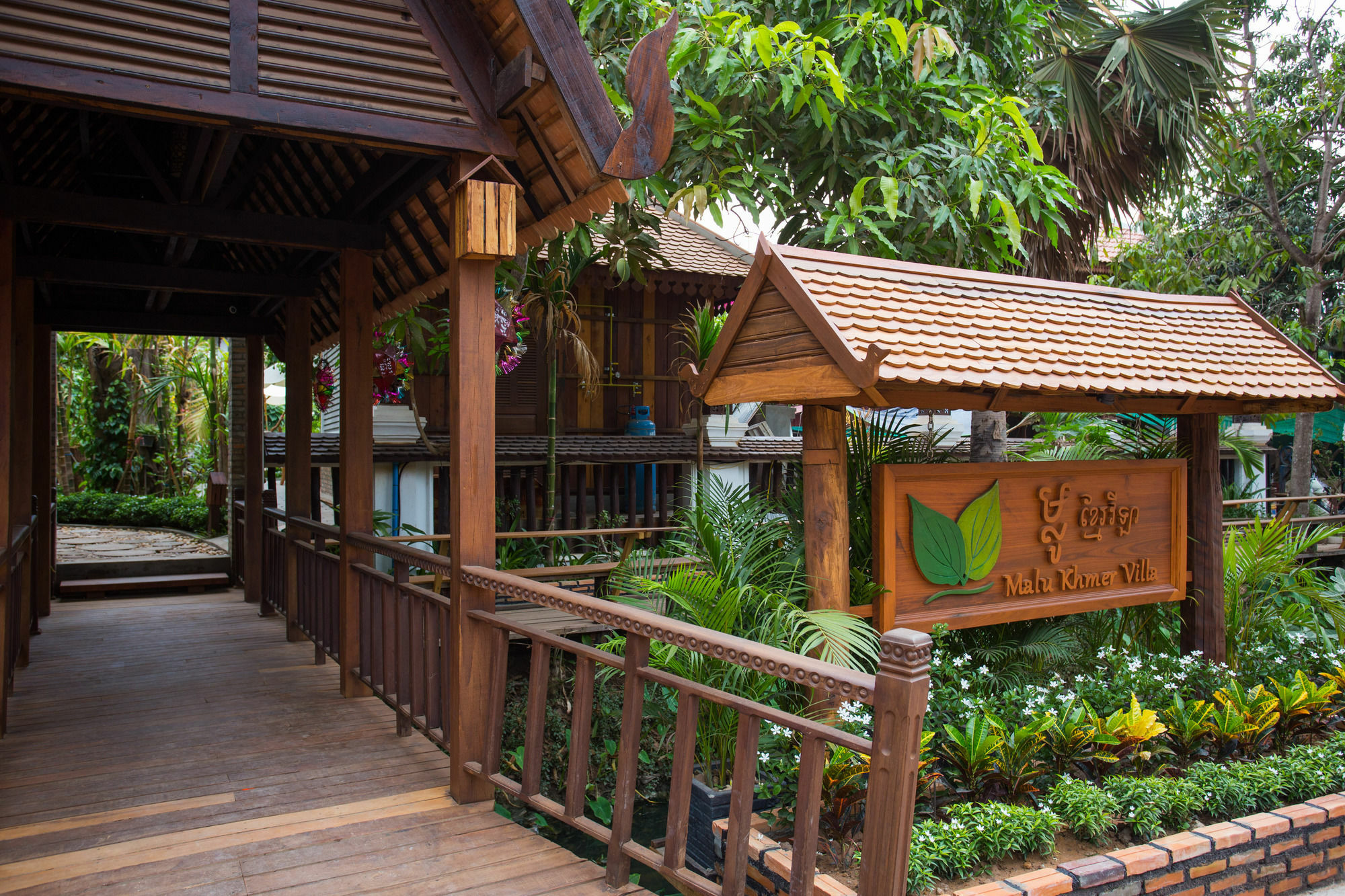 Malu Khmer Villa Siem Reap Esterno foto