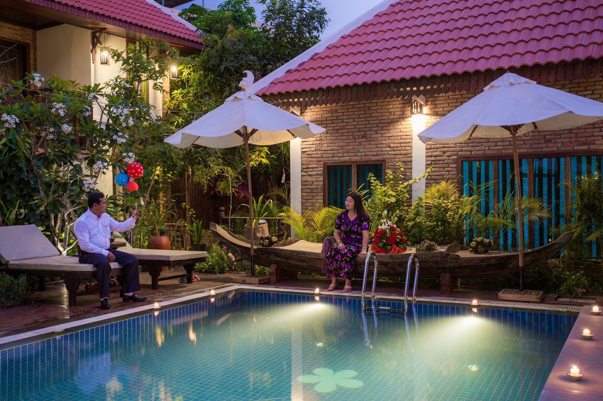 Malu Khmer Villa Siem Reap Esterno foto